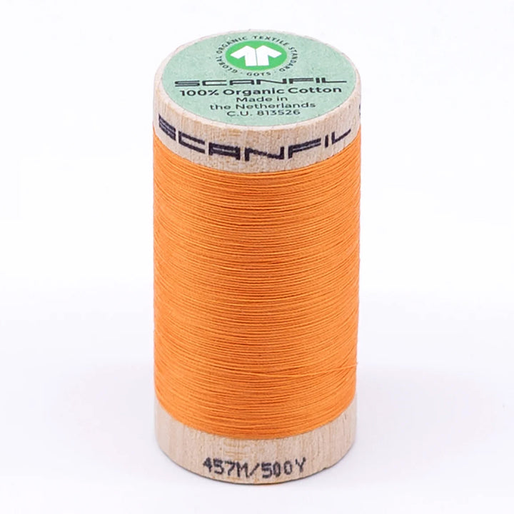 Scanfil organic cotton sewing thread – 50/2 wt, 457m spool