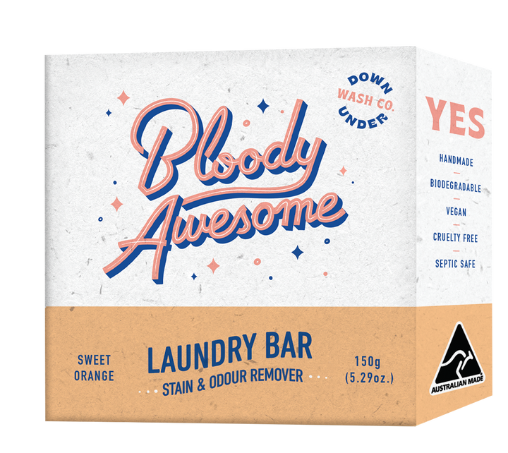 Bloody Awesome laundry bar – stain & odour remover