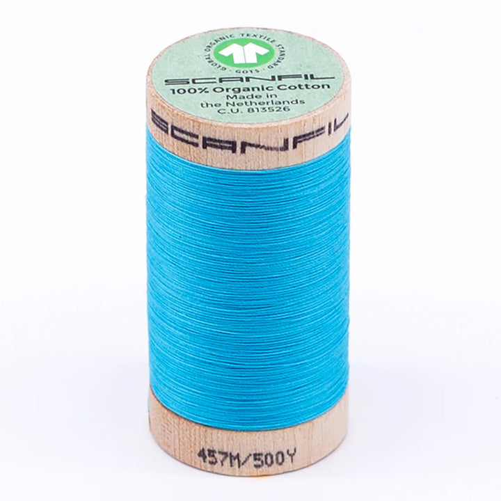Scanfil organic cotton sewing thread – 50/2 wt, 457m spool