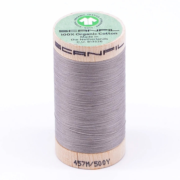 Scanfil organic cotton sewing thread – 50/2 wt, 457m spool