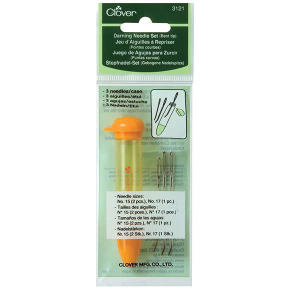 Clover darning needle set 3121 (bent tip)