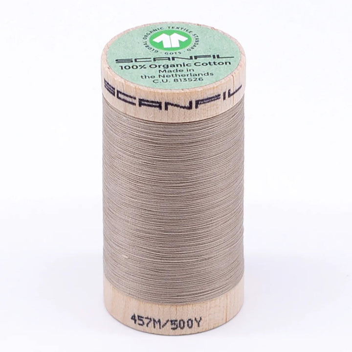 Scanfil organic cotton sewing thread – 50/2 wt, 457m spool