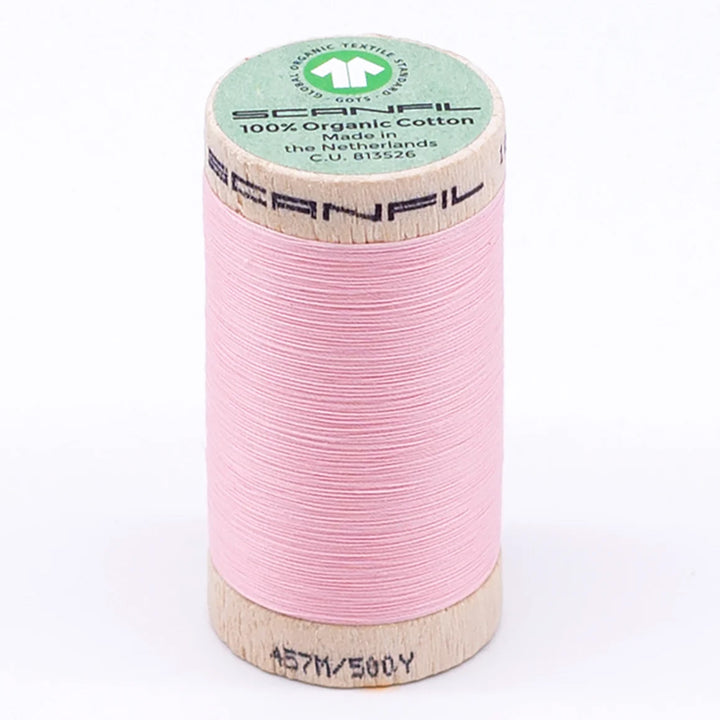 Scanfil organic cotton sewing thread – 50/2 wt, 457m spool