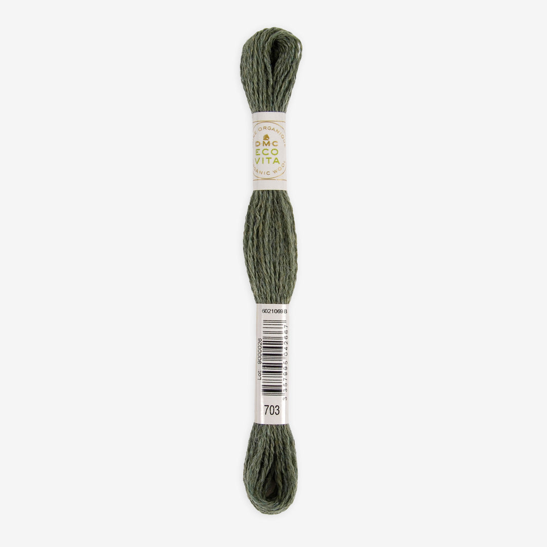 DMC Eco Vita 360 – naturally dyed organic wool thread