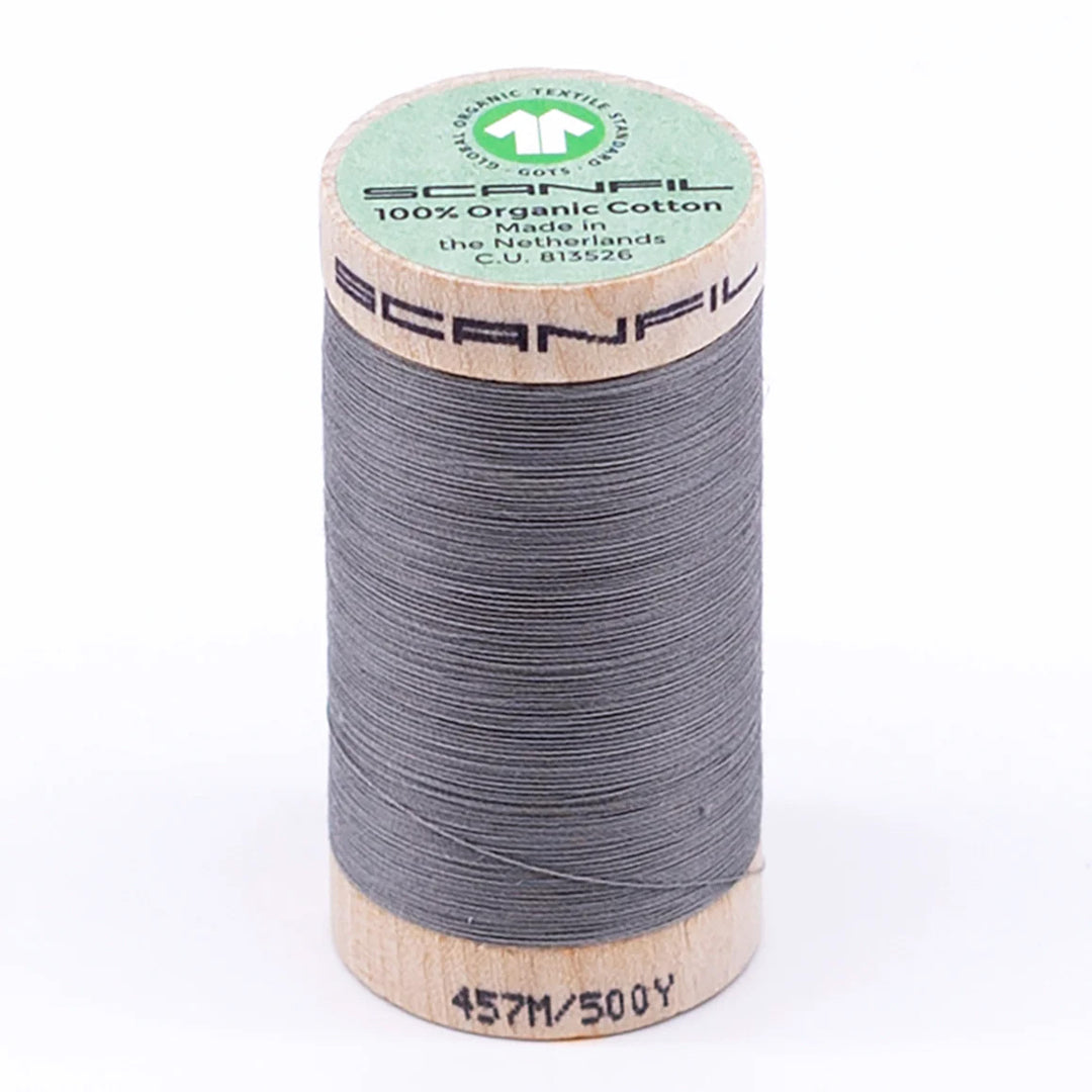 Scanfil organic cotton sewing thread – 50/2 wt, 457m spool