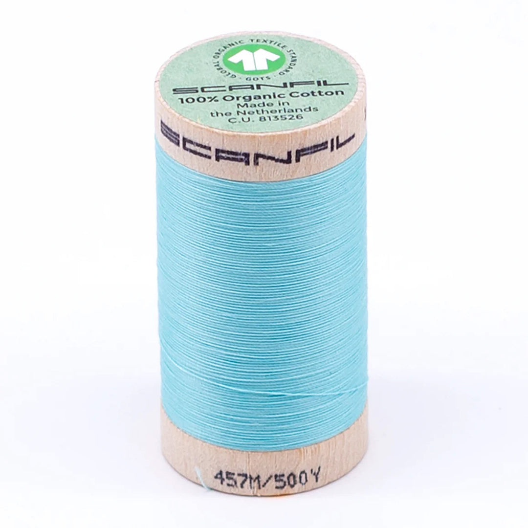 Scanfil organic cotton sewing thread – 50/2 wt, 457m spool