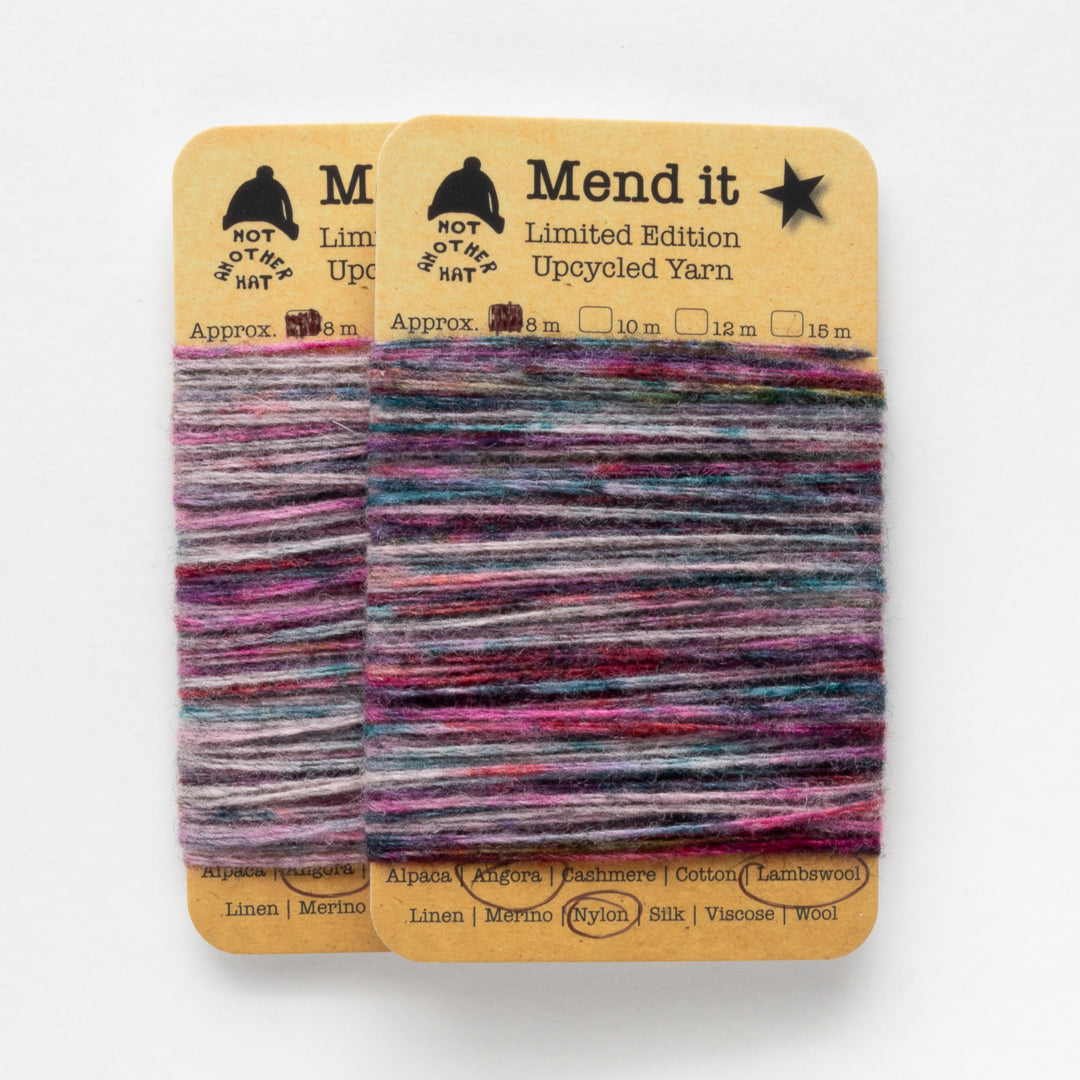 Mend it – limited-edition upcycled mending yarn