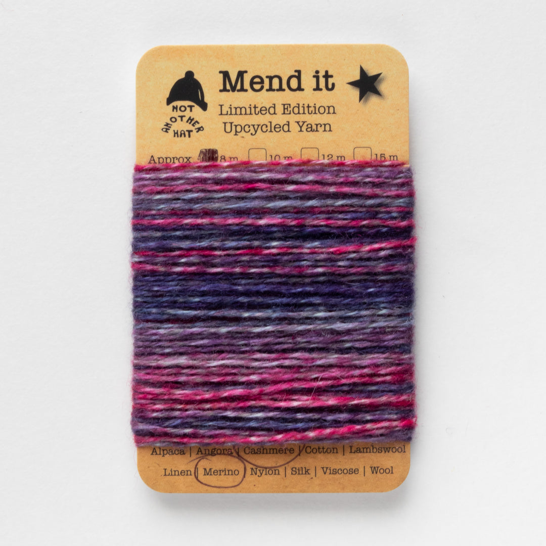 Mend it – limited-edition upcycled mending yarn