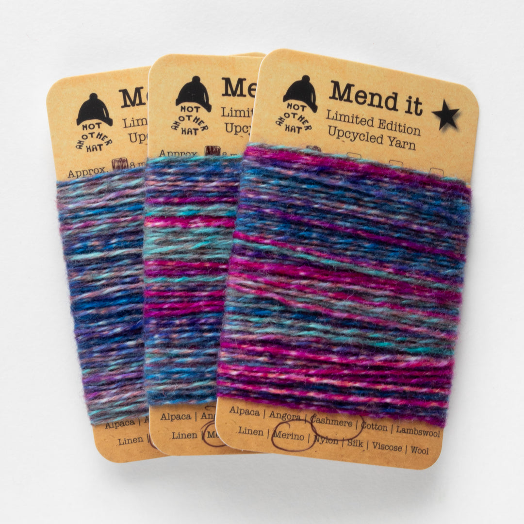 Mend it – limited-edition upcycled mending yarn