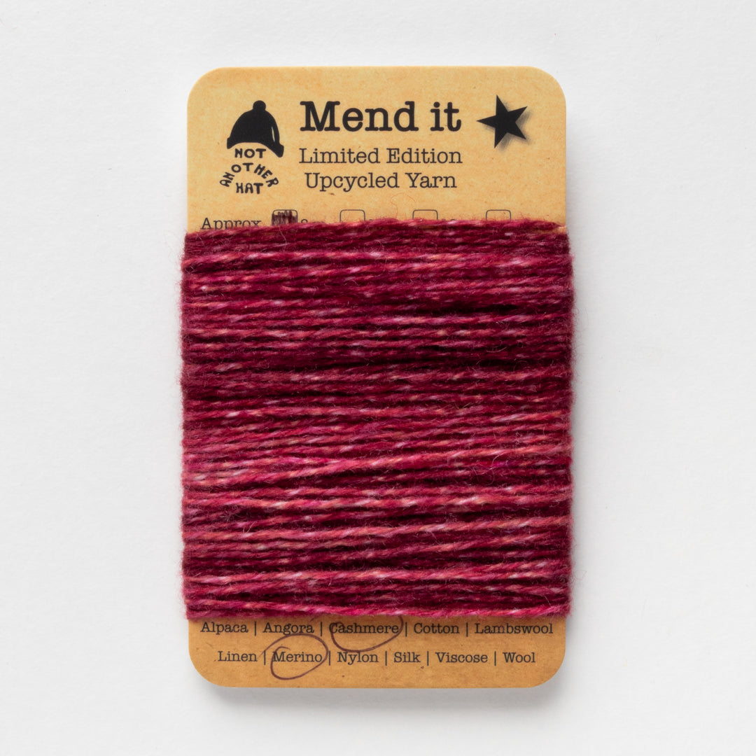 Mend it – limited-edition upcycled mending yarn