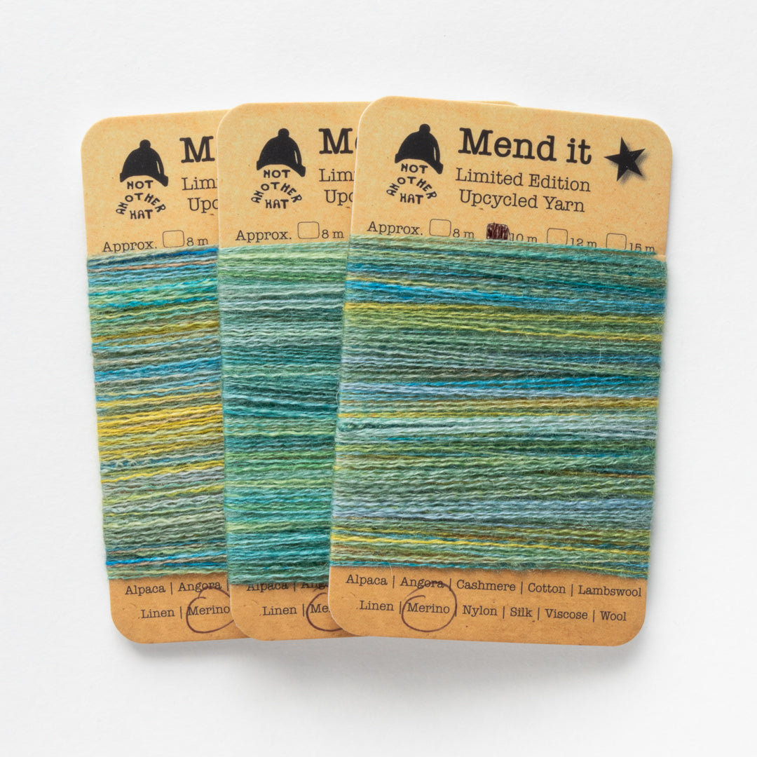 Mend it – limited-edition upcycled mending yarn