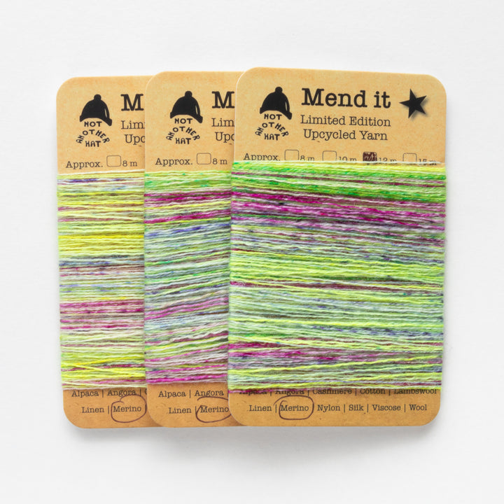 Mend it – limited-edition upcycled mending yarn