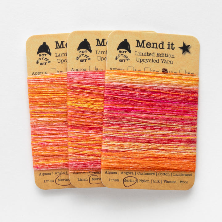 Mend it – limited-edition upcycled mending yarn