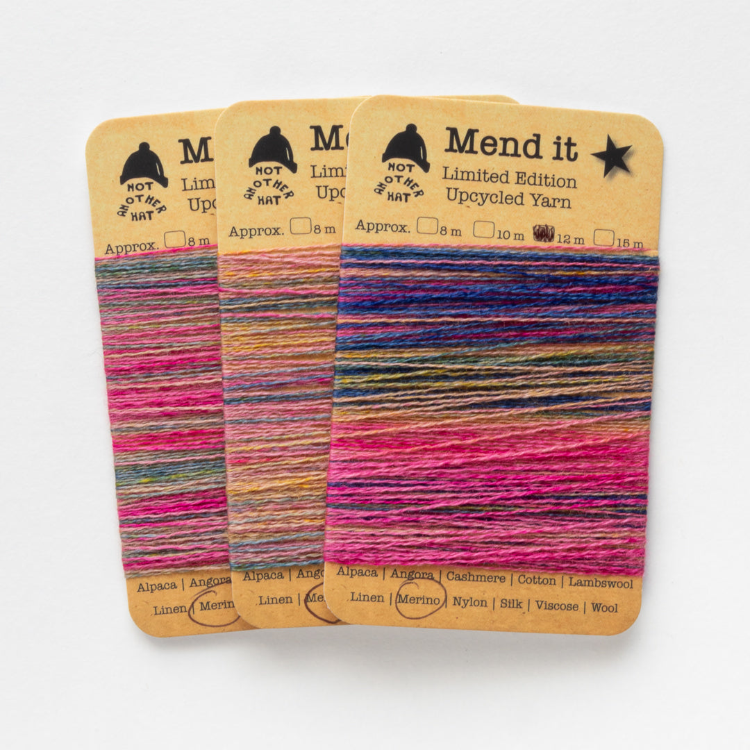 Mend it – limited-edition upcycled mending yarn