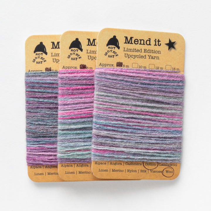 Mend it – limited-edition upcycled mending yarn