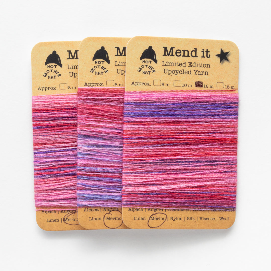 Mend it – limited-edition upcycled mending yarn