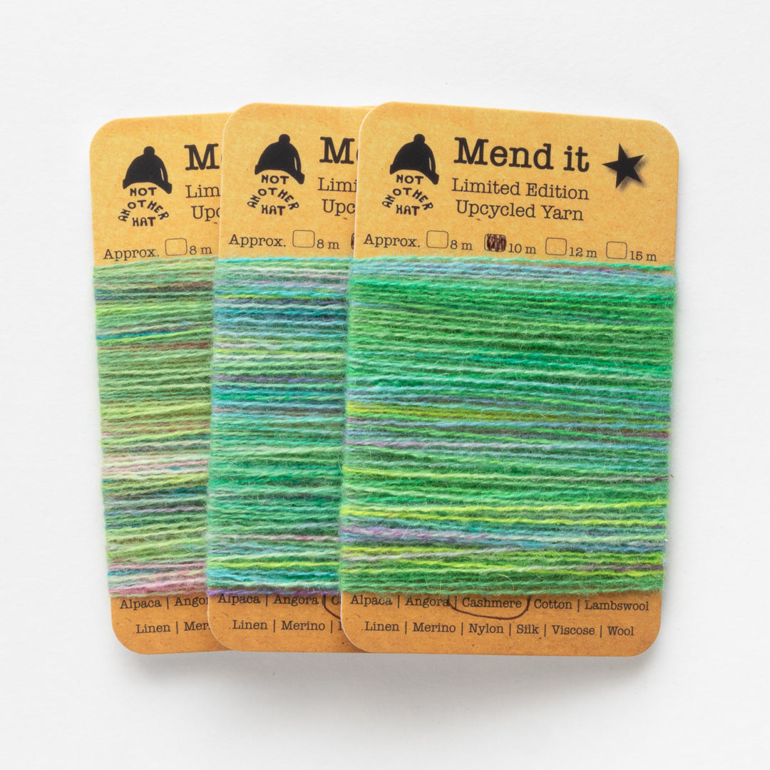 Mend it – limited-edition upcycled mending yarn