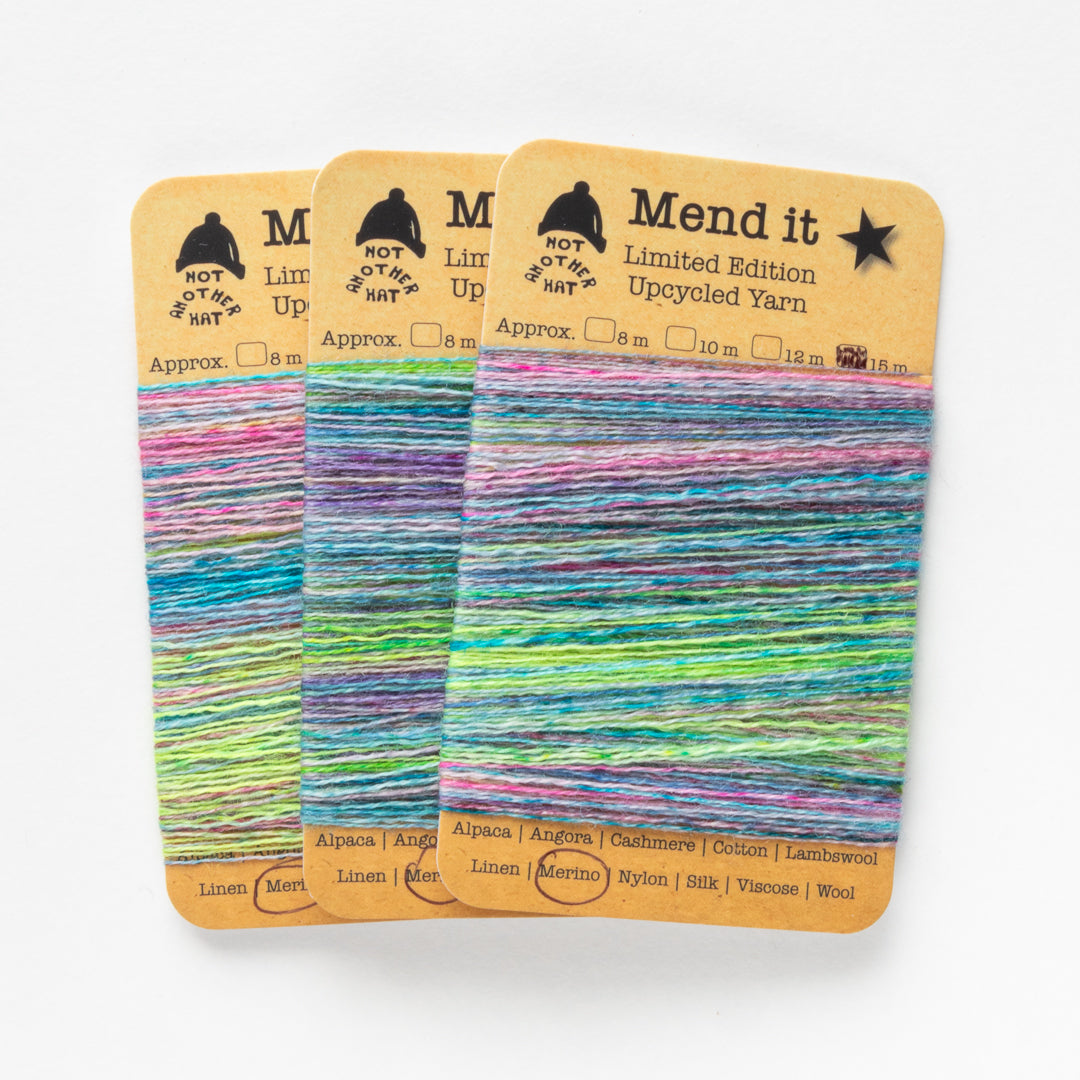 Mend it – limited-edition upcycled mending yarn