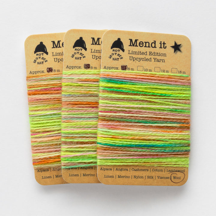 Mend it – limited-edition upcycled mending yarn