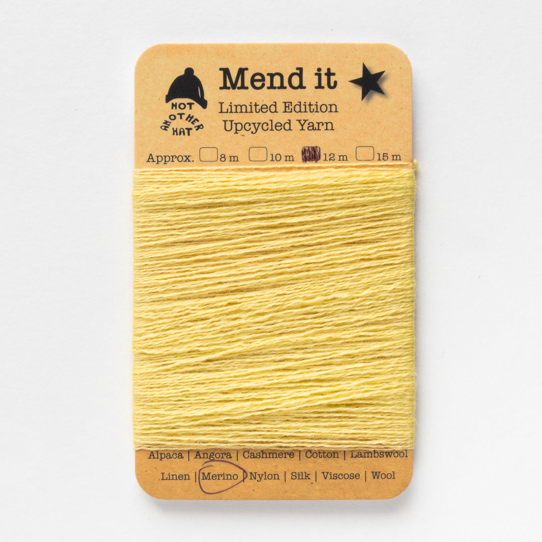 Mend it – limited-edition upcycled mending yarn