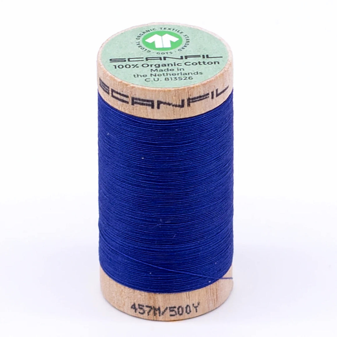 Scanfil organic cotton sewing thread – 50/2 wt, 457m spool