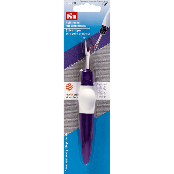 Prym stitch ripper with ergonomic handle