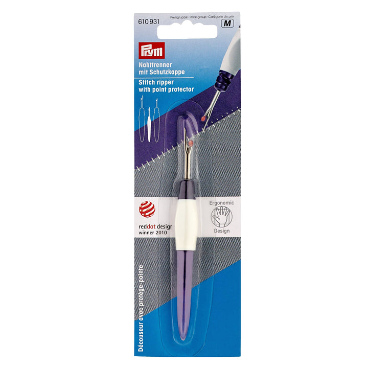 Prym stitch ripper with ergonomic handle