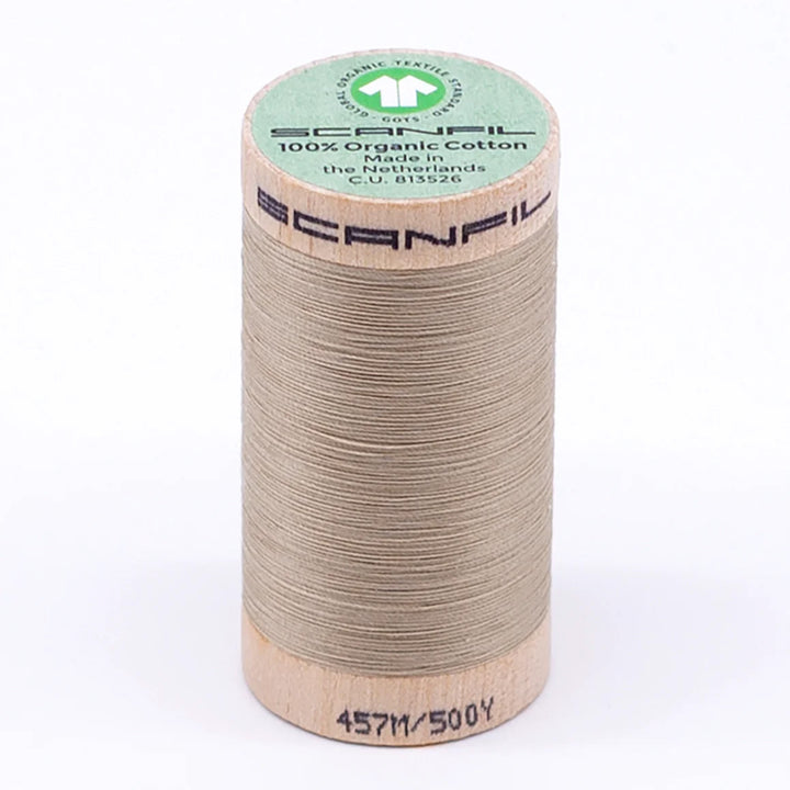 Scanfil organic cotton sewing thread – 50/2 wt, 457m spool