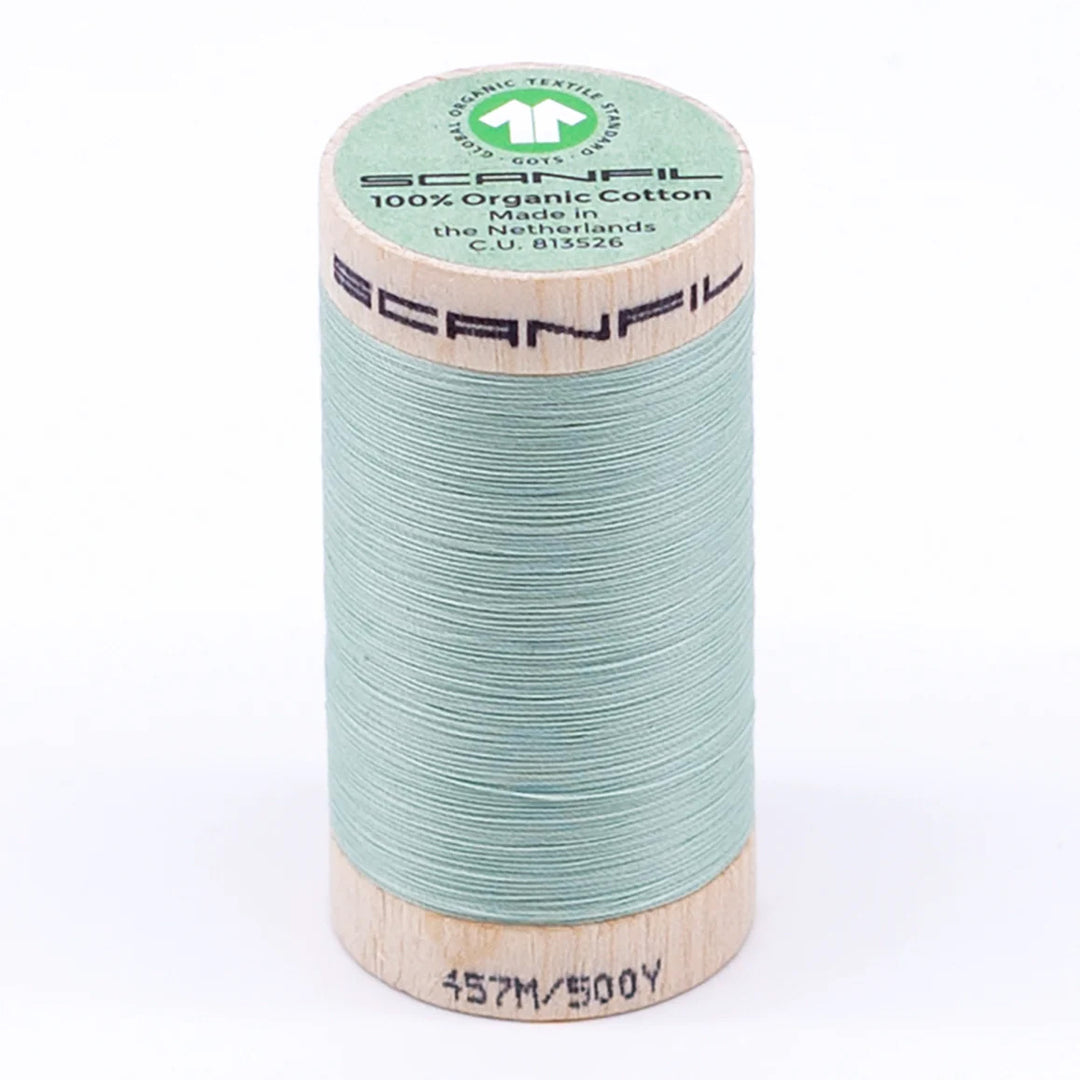 Scanfil organic cotton sewing thread – 50/2 wt, 457m spool