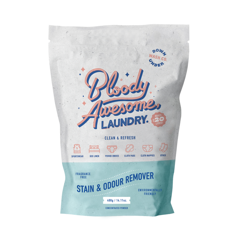 Bloody Awesome laundry powder – stain & odour remover