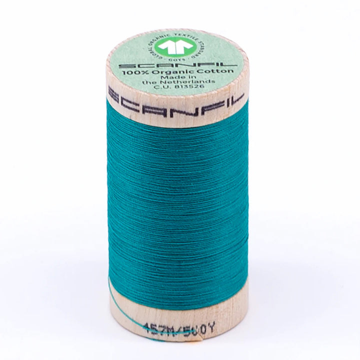 Scanfil organic cotton sewing thread – 50/2 wt, 457m spool