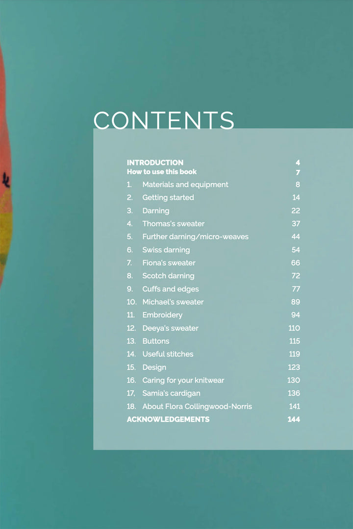 Visible Creative Mending for Knitwear – book by Flora Collingwood-Norris