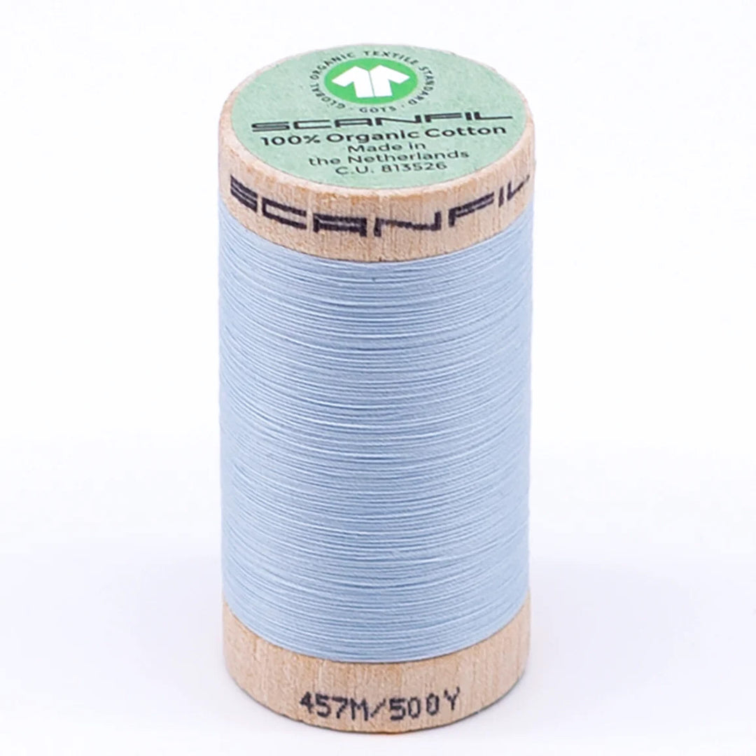 Scanfil organic cotton sewing thread – 50/2 wt, 457m spool