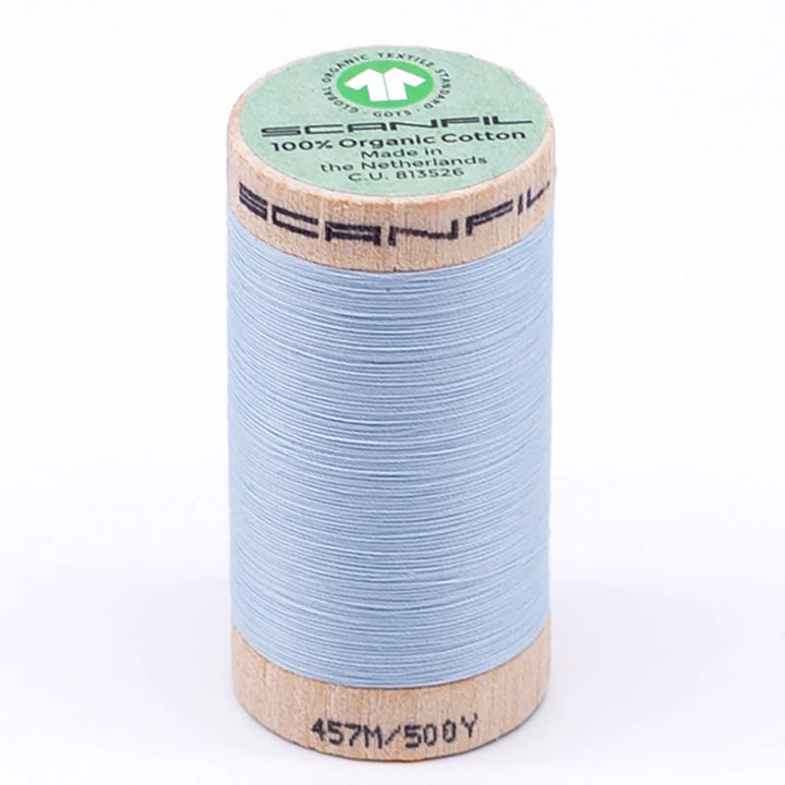 Scanfil organic cotton sewing thread – 50/2 wt, 457m spool