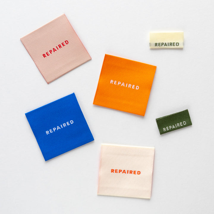 mollymolly fabric sew-in labels: REPAIRED