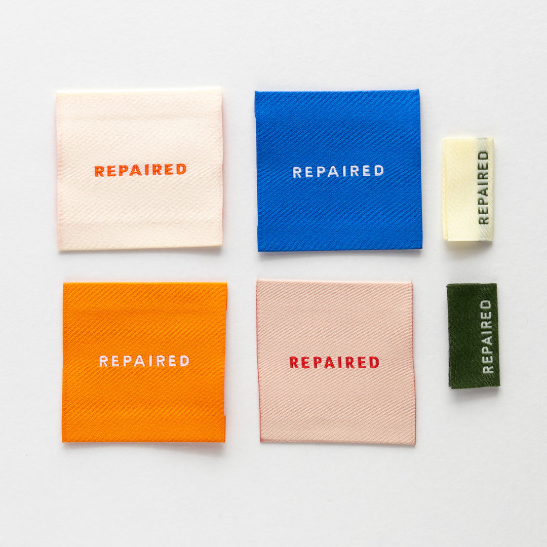 mollymolly fabric sew-in labels: REPAIRED