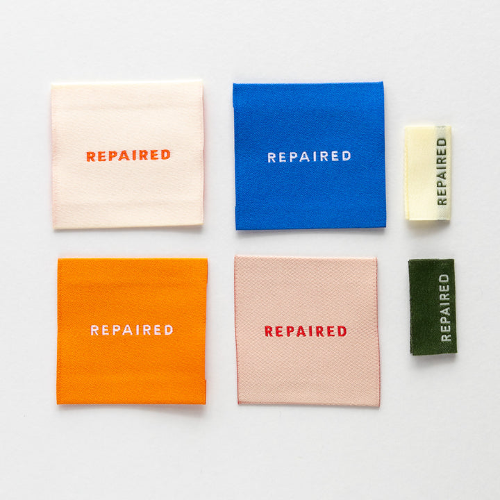 mollymolly fabric sew-in labels: REPAIRED