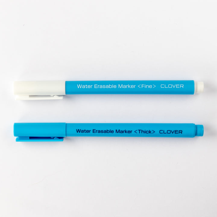 Clover water-erasable marker for fabric