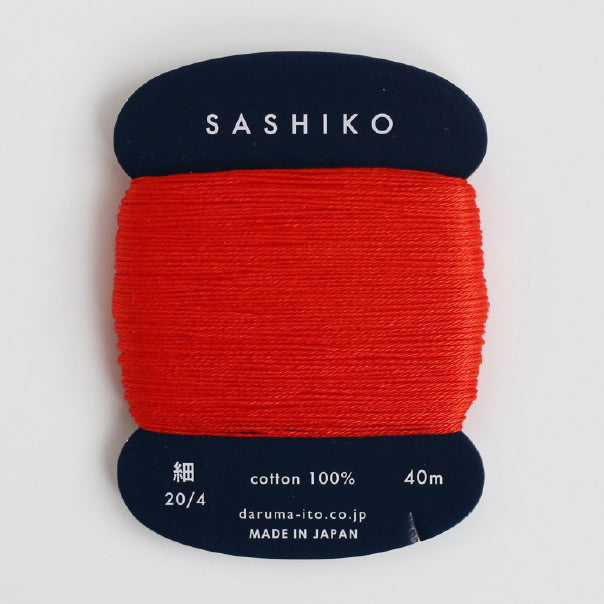 Daruma sashiko thread – fine (4-ply) – 40m card