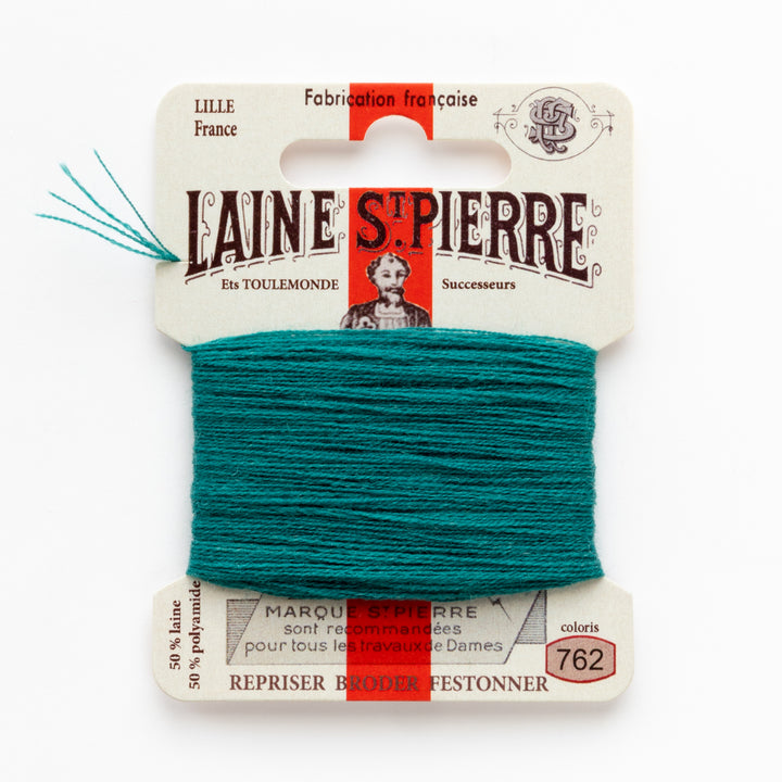 Laine Saint-Pierre mending wool – 10m card