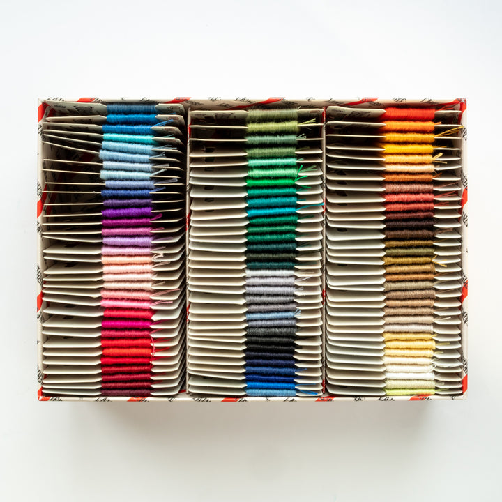 Laine Saint-Pierre mending wool – collection box (96 colours)