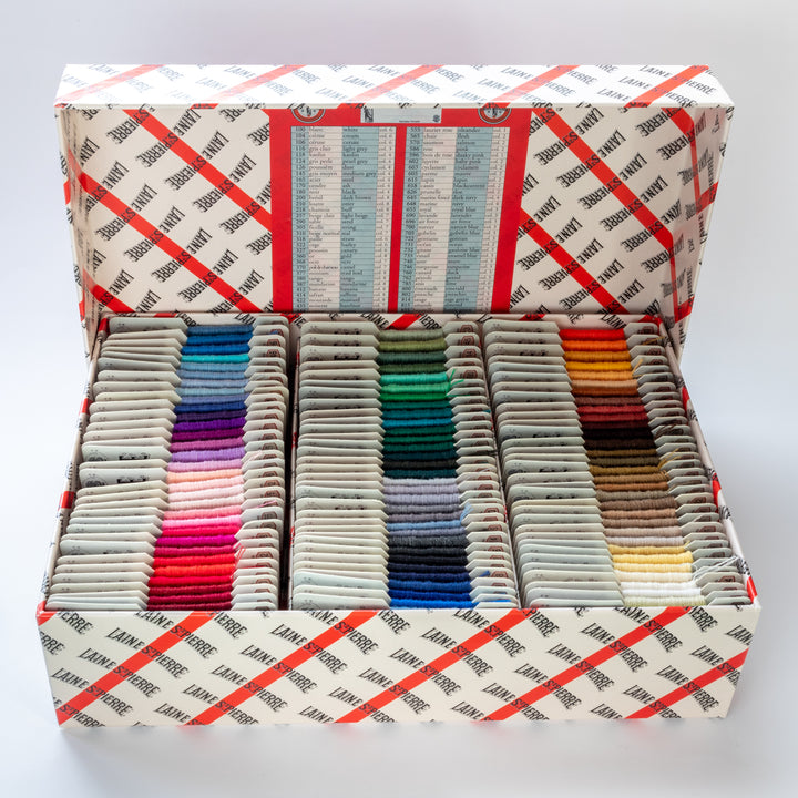 Laine Saint-Pierre mending wool – collection box (96 colours)