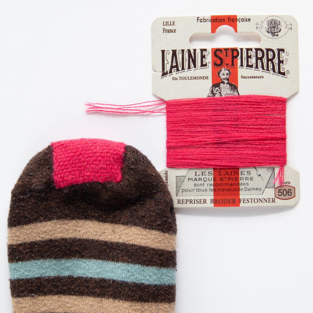 Laine Saint-Pierre mending wool – discovery assortment (12 colours)