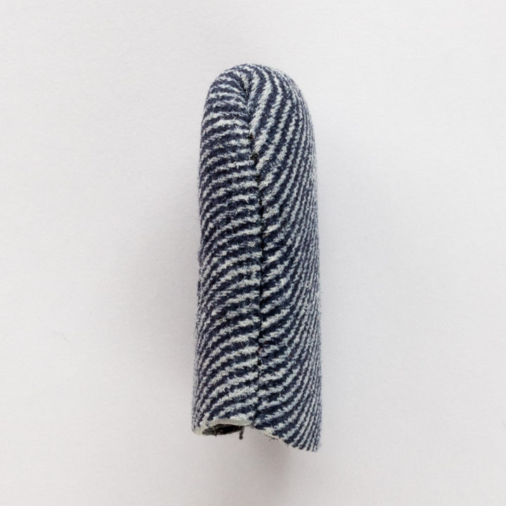 Little House denim-style leather thimble