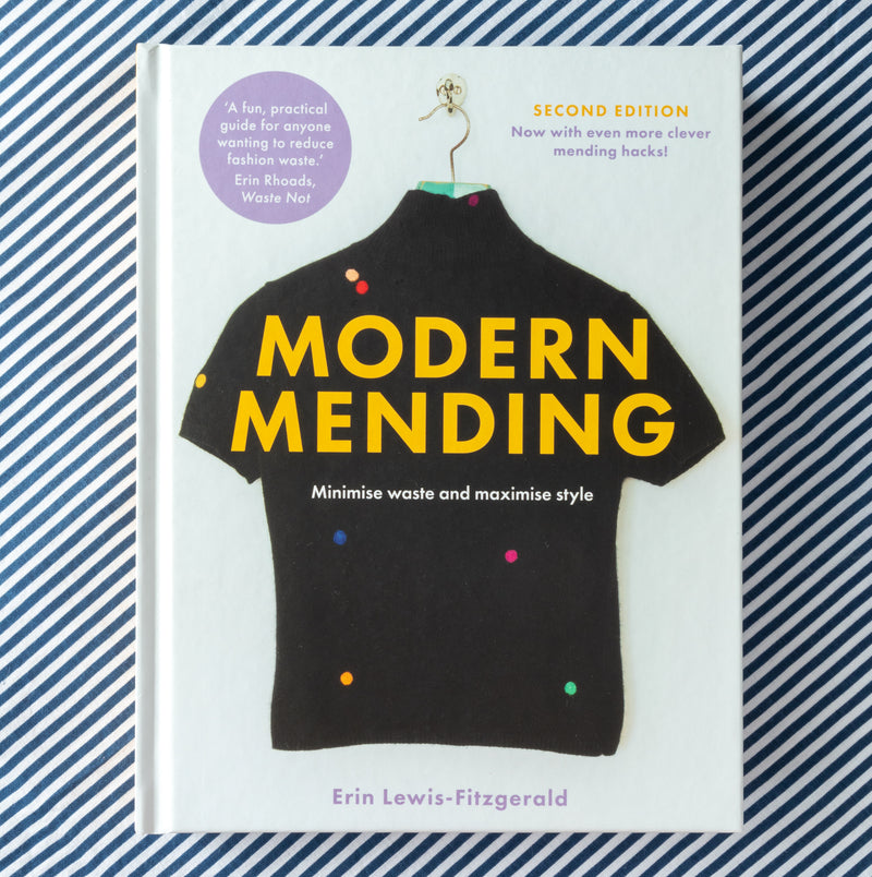 Modern Mending book  –  bargain bin (imperfect but still awesome)
