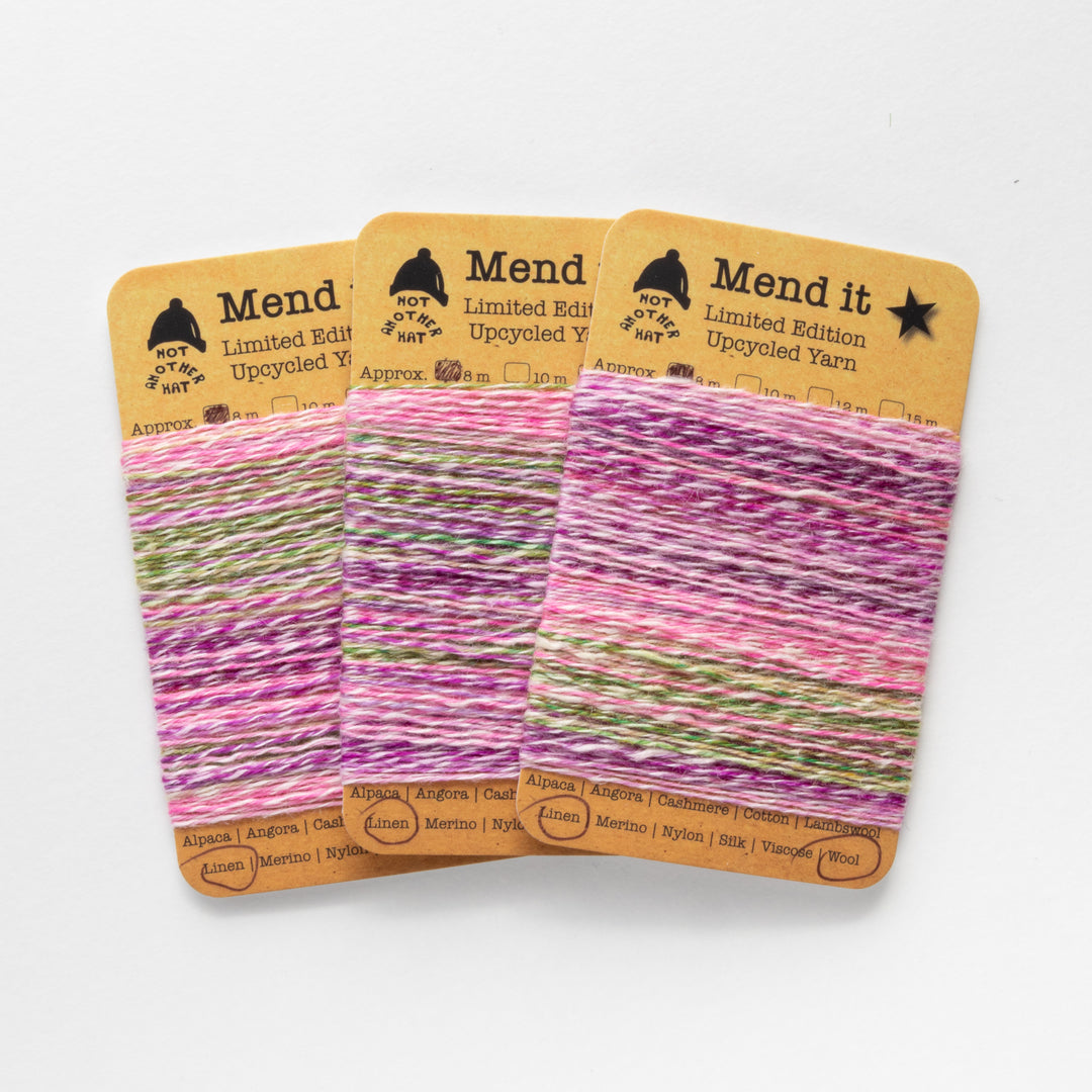 Mend it – limited-edition upcycled mending yarn