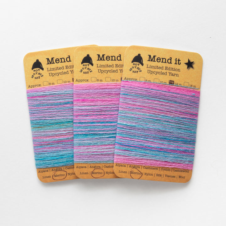 Mend it – limited-edition upcycled mending yarn