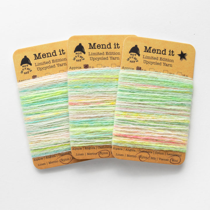 Mend it – limited-edition upcycled mending yarn