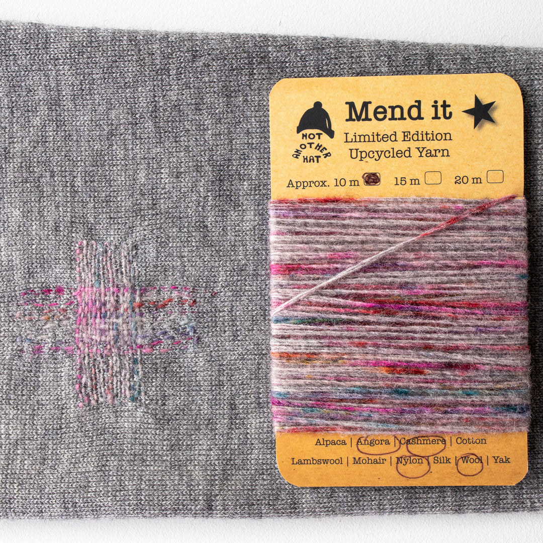 Mend it – limited-edition upcycled mending yarn