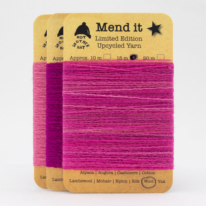 Mend it – limited-edition upcycled mending yarn